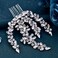 Wedding Hair Comb Rhinestone Bridal Headpiece Sparkling Wedding Hair Accessories for Women and Girls