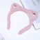 Cat Ears Headband Cute Furry Makeup Headbands Plush Washing Face Halloween Cosplay for Women Girls