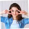 FRCOLOR 6pcs Spring Headband Sport Headbands for Women Metal Hair Band Wavy Crochet Hair Wave Headband Men Metal Teeth Comb Hair Hoop Hair Band Issue Card Hair Ring Head Button Black