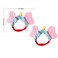 2 Pcs Makeup Headbands Lovely Elephant Ear Hair Band Soft Elastic Makeup Head Wrap Beauty Tool for Shower, Face Washing, Facial Mask, Spa