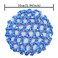 6Pcs Rhinestone Bun Cover Crochet Snood Hair Net Hair Accessories for Women Girls Ballet Dance Skating Random Color