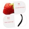 Strawberry Design Makeup Headband for Washing Face Soft Spa Hair Band for Skincare and Face Wash Cute Facial Headband for Women and Girls Comfortable and Fun Hair Accessory