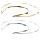 Housoutil 2PCS Headband, Alloy Halo Headdress, Hair Accessories Halo Hair Hoop for Women and Girls Parties Wedding