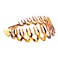 Women Men Plastic Sharks Tooth Headband Toothed Hairband Hair Comb Zigzag Hair Band Hair Hoop Hair Accessory (Brown)