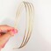 2 Pack Multi Layers Metal Headbands for Women-Gold Headband,Elegant Hairbands,Gold Hair Accessories,Headpiece Hair Accessories for Girls