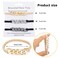 3Pack Gold Hair Ties, Ponytail Holders, Cute Wrist Bracelet Metal Hair Cuffs Elastic Rip Tie Hair Accessories for Thick Thin Curly Hair Trendy Gold Bead Jewelry Gift (Gold, Black)