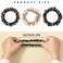 Unicra Pearl Hair Ties Beaded Fancy Elastic Hair Scrunchies Set Fashion Decorative Ponytail Holder Pearls Hair Accessories for Women and Girls 3PCS (Pearl&amp;Rhinestone)