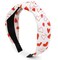 Valentine Headband for Women Valentine&rsquo;s Day Knotted Headbands for Girls Heart Headband Top Knot Woman Head Band Hair Hoop Valentine&rsquo;s Day Outfits Hair Accessories for Women