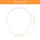 12PCS Plain Plastic Headbands Plain Blank Hairband Headbands No Teeth Headband DIY Hair Bands Headbands for Women Girls