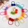 C&Eacute;LLOT Fluffy Pom Pom Hair Ties and Bands - 40Pcs Hair Accessories for Pigtails and Ponytails, Perfect for Toddlers, Little Kids, and Teens