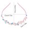 ZIRICHER Glitter Star Butterfly Headbands for Kids - Sparkly Girls Bow Headbands, Non-slip Assorted Designs, Shiny Sequins Hair Accessories