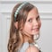 ZIRICHER Glitter Star Butterfly Headbands for Kids - Sparkly Girls Bow Headbands, Non-slip Assorted Designs, Shiny Sequins Hair Accessories