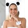 Pom Pom Panda Ears Plush Wash Face Headband Spa Wrist Band Cuffs Hair Scrunchy Women Girls Facial Makeup Skincare Bath Head Wrap Kids Costume Party Supply Birthday Gift