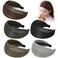DORIS&amp;JACKY Large Wide Lace Headbands Elegant Elastic Hairbands With Teeth Fashion Headwear Accessories For Women Girls (Pattern 2-5PCS)
