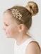 SWEETV Hairband for Wedding, Flower Girl Headpiece with Glittering Rhinestones, Gold, One Size, for Baby Girl, Little Girl, First Communion, Birthday Party, Prom, Children's Day, Special Occasions