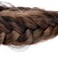 DIGUAN Wide Messy Braided Headband With Teeth Synthetic Hair Plaited Headband High Elasticity Braids Chunky Fishtail Braided Hair Band Hairpiece for Girls Women Beauty Accessory (Copper Brown)