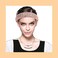 Rhinestone Wide Headbands for Women Sparkle Rose Gold Crystal Headband Fashion Glitter Headband Comfortable High Elastic Headband Hair Band Hair Hoop Hair Accessories for Womens Hair
