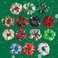 14 Pcs Christmas Scrunchies Silk Scrunchies Satin Hair Ties Soft Elastic Hair Bands Christmas Hair Scrunchy Hair Accessories for Women Girls