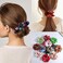 14 Pcs Christmas Scrunchies Silk Scrunchies Satin Hair Ties Soft Elastic Hair Bands Christmas Hair Scrunchy Hair Accessories for Women Girls