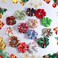 14 Pcs Christmas Scrunchies Silk Scrunchies Satin Hair Ties Soft Elastic Hair Bands Christmas Hair Scrunchy Hair Accessories for Women Girls