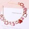 Heart Headbands for Women Valentine's Day Rhinestone Glitter Love Heart Hairband Hair Hoop Christmas Headbands for Birthday Head Headdress Wedding Hair Access Gift