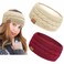 Winter Headbands for Women Ear Warmer, Knit Womens Winter Headband Thick Ear Warmers for Women Soft Warm Head Wraps Ear Covers for Cold Weather