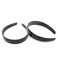 Honbay 10PCS 25mm 1 inch Black Plastic Hair Hoop Plain with Teeth Headband Headwear Hair Accessories