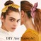 Jaciya Satin Silk Scrunchies - Women's Hair Ties for Ponytails, Thick Hair, and No Damage