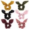 Jaciya Satin Silk Scrunchies - Women's Hair Ties for Ponytails, Thick Hair, and No Damage