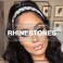 Rhinestones Headbands Silver Crystal Hairbands Party Cosplay Headpiece Sparkle Laser Hair Hoop for Women