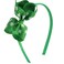 Ecuupas Green St. Patrick&rsquo;s Day Headbands Shamrock Hairband Bow Clover Leprechaun Hair Hoop Design Luck Of The Irish Hair Accessories For Women Girls Toddler Head St. Patrick&rsquo;s Day Wear Gifts