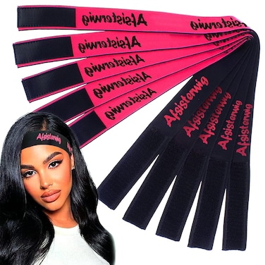 Melting Band for Lace Wigs, Elastic Edge Wrap, Lace Melting Bands for Edge Laying, Wig Install Accessories, Salon Melt Belt for Frontal Wig (2pcs/pack)