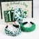 St. Patrick&rsquo;s Day Headbands for Women Irish Green Shamrock Leaves Knotted Wide Headband Non Slip Hair Hoops St Patricks Hair Accessories Gift for Her