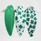 St. Patrick&rsquo;s Day Headbands for Women Irish Green Shamrock Leaves Knotted Wide Headband Non Slip Hair Hoops St Patricks Hair Accessories Gift for Her