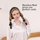 100% Mulberry Silk No Heat Hair Curler Headband Silk Heatless Curling Rod for Long Hair for More Comfortable Sleep Overnight, Black