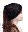 7.2'' Wide Thin Black Lace Elastic Headbands for Women