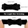 Casoty 8 Pcs Black Hairband, Soft Coral Fleece Skincare Headbands for Women Makeup, Hair Band for Washing Face, Makeup Headband for Face Washing Shower Skin Care Yoga, Bow Headbands for Adults