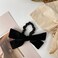 Velvet Scrunchies with Bow and Rubber Bands - Hair Ties, Ponytail Holders, and Hair Accessories for Girls and Women