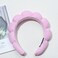 Spa Headbands for Washing Face Makeup Skin Care Headband Women Bubble Facial Beauty Headbands Puffy Shower Towel Band Hair Headband