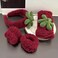 Ivyu Spa Skincare Headbands&amp; Wristband Set，Cute Strawberry Makeup Headband For Women Girls,Non Slip Sponge Headband，Skincare-Padded Soft Thick Terry Cloth Hair Band Accessory.