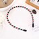 AIDVPOD Christmas Day Headband Glitter Hair Band Colorful Rhinestone Headband - Sparkling Hair Accessory Christmas Day Party Delicate Hair Hoop