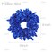 AUEAR, 2 Pack Volumizing Hair Scrunchie Hijab Volumizer Headwear Tie Ring Plain Big Hairbands for Women Girls (Black &amp; Royal Blue)