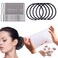 WeKen Hair Bun Accessories Set, 20PCS 20" Individual Package Invisible Hairnets, 20PCS U Shape Hairpin, 5PCS High Elastic Hair Bands for Women Girls Dance Ballet Hair Accessories Kit Light Brown