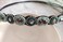 Jilukibo Fashion Handmade Crystal Rhinestone Beads Headband, Retro Style Elastic Hairband Jewelry Hair Accessories Headwraps for Women Brides (Blue)