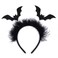 Halloween Bat Headbands Horror Bat Design Hairband for Women Halloween Party Hair Decoration Bats Hair Hoop Costume Cosplay Princess Gift Makeup Head Boppers Headwear Halloween Hair Accessories