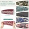 YASUOA 6PCS Boho Headbands for Women Girls, Bohemia Floral Print Headbands Cotton Non-Slip Headbands Flowers Print Keep Tidy Hairbands Sweatbands Bandanas for Sport Daily Head Wear