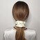 12 Pcs Satin Silk Scrunchies, Soft Hair Ties, Fashion Hair Bands, Hair Bow Ropes, Elastic Ponytail Holders, Hair Accessories for Women and Girls (4.3 Inch, Beige)