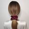 Sufermoe 6 Pcs Satin Silk Hair Scrunchies (4.3 inch), Wine Red, Hair Accessories for Women and Girls