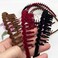 Teensery 6 Pcs Velvet Comb Headbands Long Tooth Wavy Hair Bands Non-Slip Hair Hoop Headwear Hair Accessories for Women and Girls