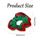 3PCS Christmas Hair Scrunchies Velvet Christmas Hair Ties Red Green White Elastic Hair Bands Hair Accessories Christmas Ponytail Holders for Girls Kids Women Birthday Xmas Gifts